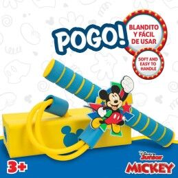 Mickey Mouse|Saltador Pogo Mickey Mouse 3D Amarelo Infantil (4 Unidades)