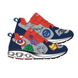 Adidas|Sapatilhas de Desporto Infantis Adidas Marvel Captain America Racer Azul escuro