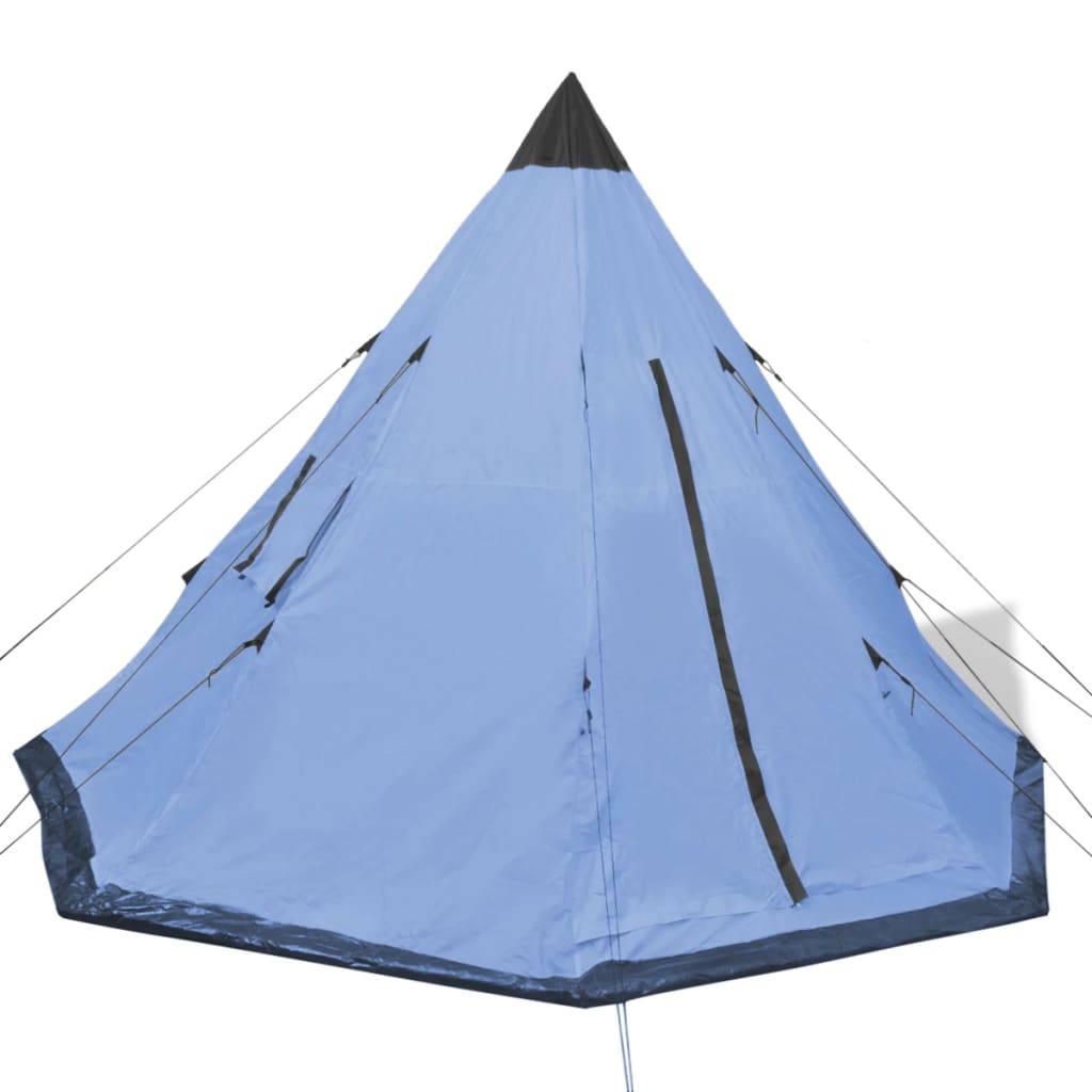 vidaXL Tenda para 4 pessoas, azul