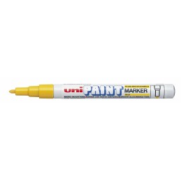 Rotulador permanente Uni-Ball Paint PX-21L Amarelo 12 Peças