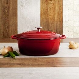 Bidasoa|Caçarola com Tampa Bidasoa Fierro Vermelho 4,3 L 30 x 23 cm (2 Unidades)