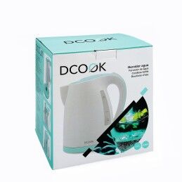 DCOOK|Chaleira Dcook Gallery Branco Plástico 2200 W 1,7 L (8 Unidades)