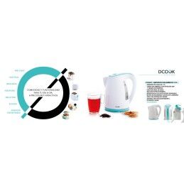 DCOOK|Chaleira Dcook Gallery Branco Plástico 2200 W 1,7 L (8 Unidades)