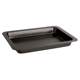 Quid|Bandeja para Forno Quid Sweet Grey Preto Metal 36 x 24 x 4 cm (12 Unidades)