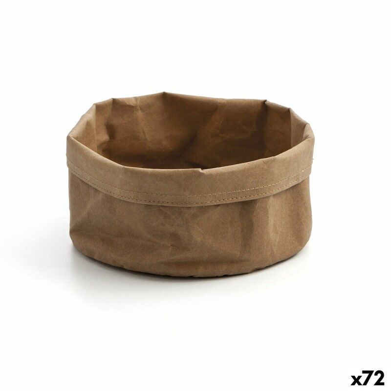 Quid|Cesta do Pão Quid Farina Castanho Papel Cartão 20 x 9 cm (72 Unidades) Quid|Cesta do Pão Quid Farina Castanho Papel Cartão 20 x 9 cm (72 Unidades)