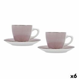 DKD Home Decor|Serviço de Café DKD Home Decor Verde Bege Metal Dolomite 180 ml