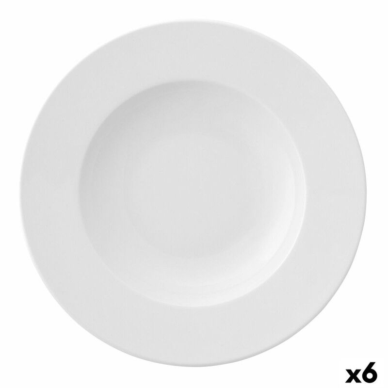 Ariane|Prato para Massa Ariane Prime Cerâmica Branco (Ø 30 cm) (6 Unidades)