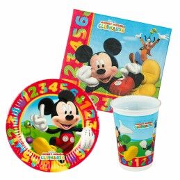 Mickey Mouse|Conjunto Artigos de Festa Mickey Mouse (6 Unidades)