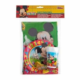 Mickey Mouse|Conjunto Artigos de Festa Mickey Mouse (6 Unidades)