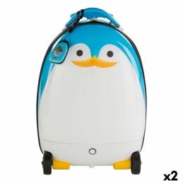 Algo de Jaime|Mochila Escolar Algo de Jaime Branco 33 x 42 x 14 cm