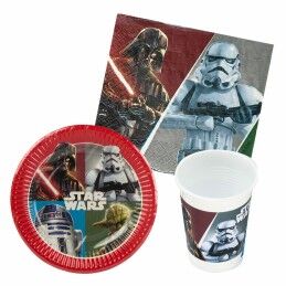 Star Wars|Conjunto Artigos de Festa Star Wars (6 Unidades)