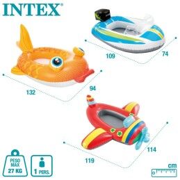 Intex|Barco Insuflável Intex 98 x 39 x 72 cm (24 Unidades)