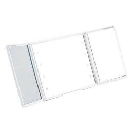Berilo|Espelho de Bolso Berilo YXL2150-CC01 Branco ABS 1,5 x 9,5 x 11,5 cm Leve LED (12 Unidades)