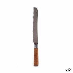 Quttin|Conjunto de Facas Quttin Nero Preto Prateado 3 Peças (12 Unidades)
