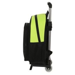 Real Betis Balompié|Mochila Escolar com Rodas Real Betis Balompié Preto Lima 28 x 34 x 10 cm