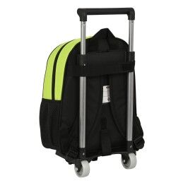 Real Betis Balompié|Mochila Escolar com Rodas Real Betis Balompié Preto Lima 28 x 34 x 10 cm