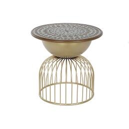Home ESPRIT|Mesa de apoio Home ESPRIT Preto Metal 60 x 30 x 60 cm