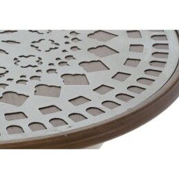 DKD Home Decor|Mesa de apoio DKD Home Decor 55,5 x 55,5 x 53 cm Abeto Metal