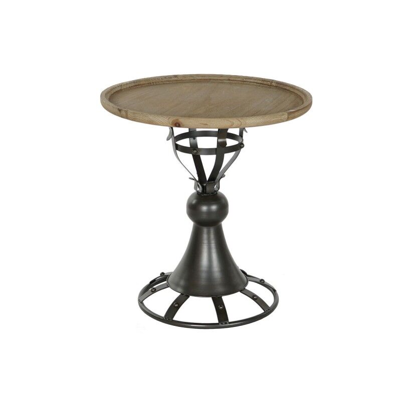 DKD Home Decor|Mesa de apoio DKD Home Decor Abeto Preto Metal 60 x 60 x 63,5 cm DKD Home Decor|Mesa de apoio DKD Home Decor Abeto Preto Metal 60 x 60 x 63,5 cm