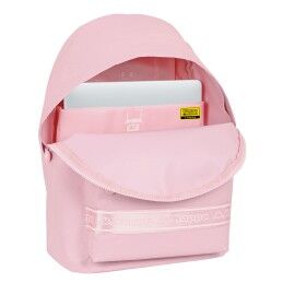 Kappa|Mochila Escolar Kappa   31 x 41 x 16 cm Cor de Rosa