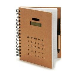 Pincello|Caderno de Argolas com Caneta Pincello AR1810114 2,5 x 21 x 18 cm Calculadora (12 Unidades)