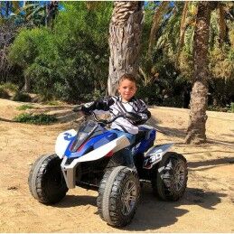 Injusa|Quad elétrico Injusa Rage Leve Azul Branco 12 V
