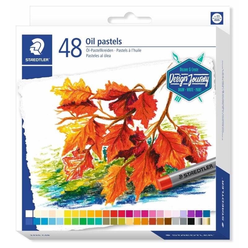 Staedtler|Ceras de cores Staedtler Design Journey 48 Peças Multicolor Staedtler|Ceras de cores Staedtler Design Journey 48 Peças Multicolor