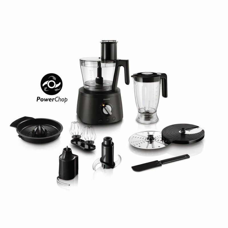 Philips|Robot de Cozinha Philips HR7776/90 Preto 1300 W