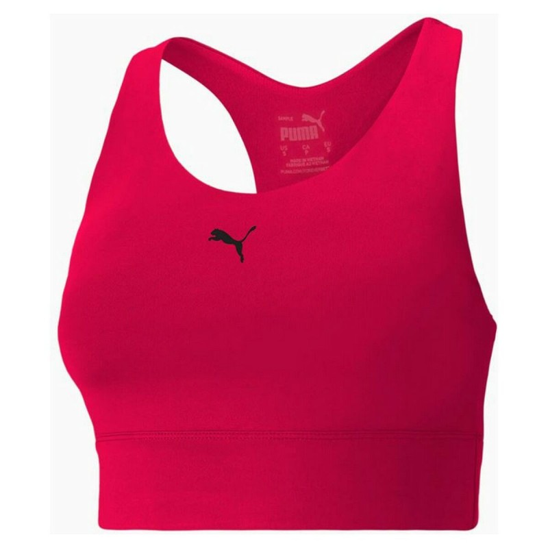 Sutiã Desportivo Puma Mid Impact Vermelho Carmesim