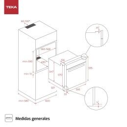 Teka|Forno Multifunções Teka HCB6526 1400 W 71 L