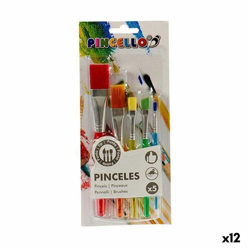 Pincello|Pincéis Pincello 85077 Multicolor Conjunto (12 Unidades) Pincello|Pincéis Pincello 85077 Multicolor Conjunto (12 Unidades)