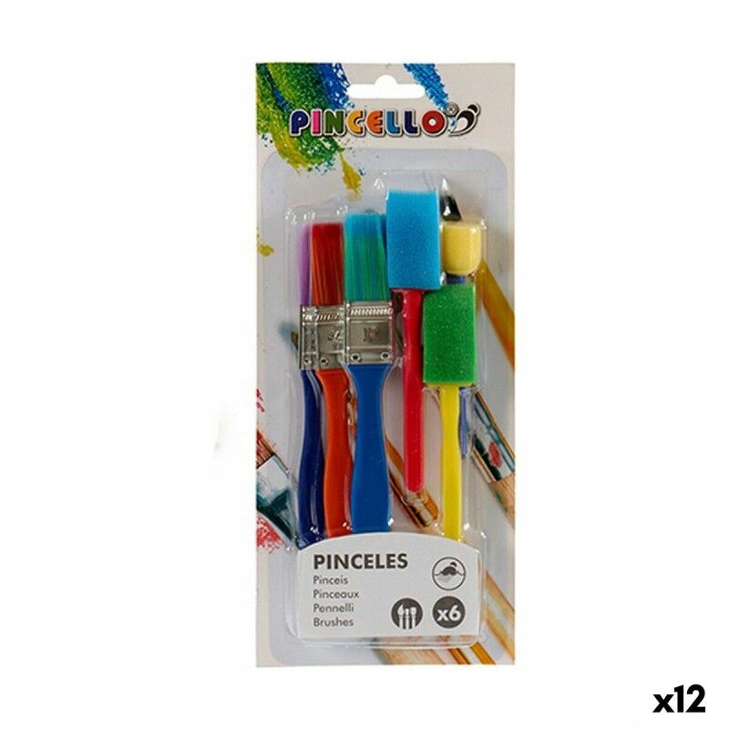 Pincello|Pincéis Pincello 85078 Multicolor Conjunto Esponja (12 Unidades) Pincello|Pincéis Pincello 85078 Multicolor Conjunto Esponja (12 Unidades)