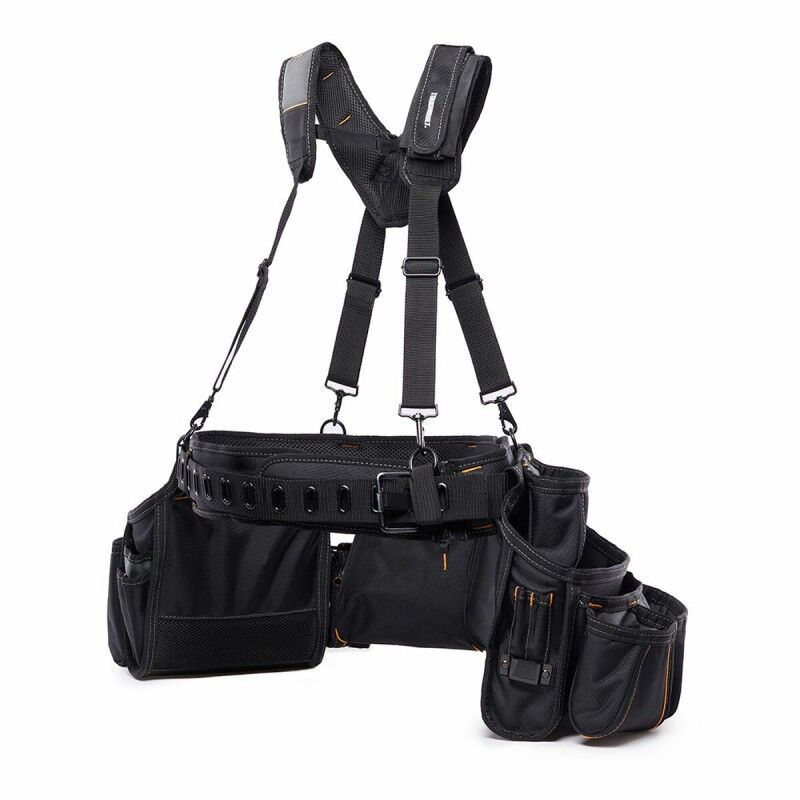 Toughbuilt|Cinto de ferramentas Toughbuilt Pro tb-301-6 Com alças para os ombros Cofragem Toughbuilt|Cinto de ferramentas Toughbuilt Pro tb-301-6 Com alças para os ombros Cofragem