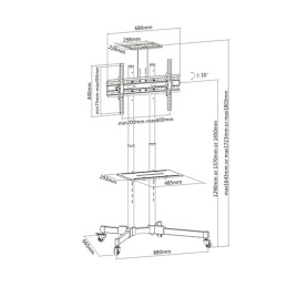 Suporte TV TM Electron 37"-70" 50 kg