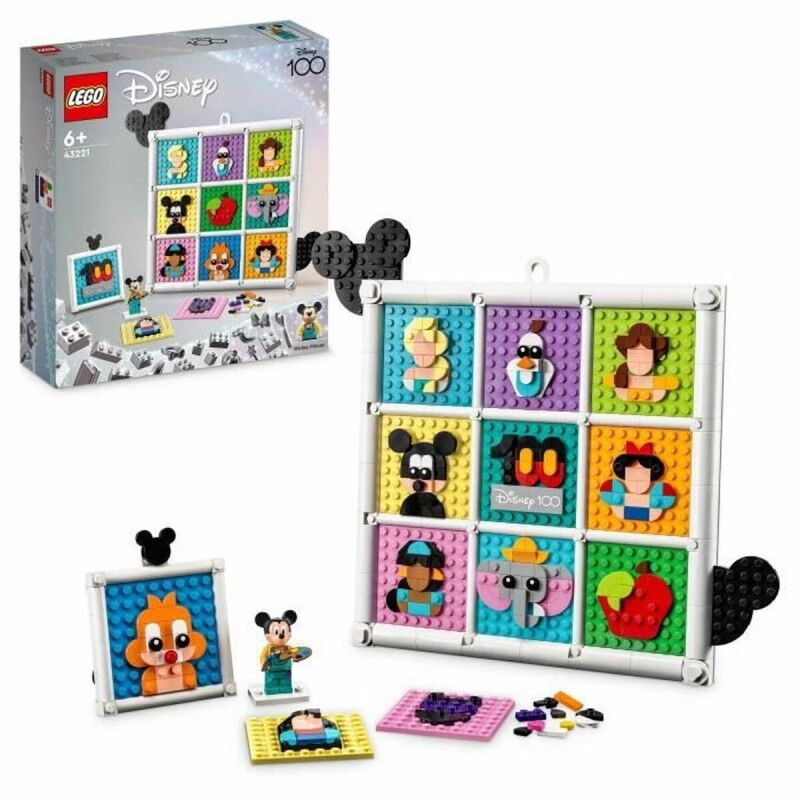 Lego|Jogo de Construção Lego 43221 100 Years of Disney Multicolor 1022 Peças Lego|Jogo de Construção Lego 43221 100 Years of Disney Multicolor 1022 Peças