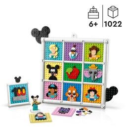 Lego|Jogo de Construção Lego 43221 100 Years of Disney Multicolor 1022 Peças