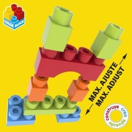 Color Block|Jogo de Construção Color Block Basic Cubo 50 Peças (6 Unidades)