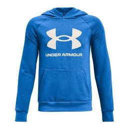 Polar com Capuz Homem Under Armour Rival Big Logo Azul