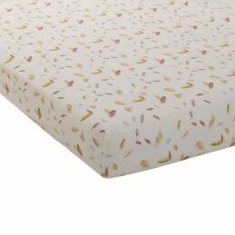 Domiva|Lençol de baixo ajustável Domiva Branco 70 x 140 cm