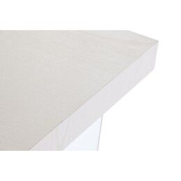 DKD Home Decor|Secretária DKD Home Decor Branco Transparente Cristal Madeira MDF 120 x 50 x 76 cm