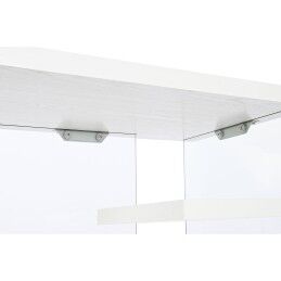 DKD Home Decor|Secretária DKD Home Decor Branco Transparente Cristal Madeira MDF 120 x 50 x 76 cm