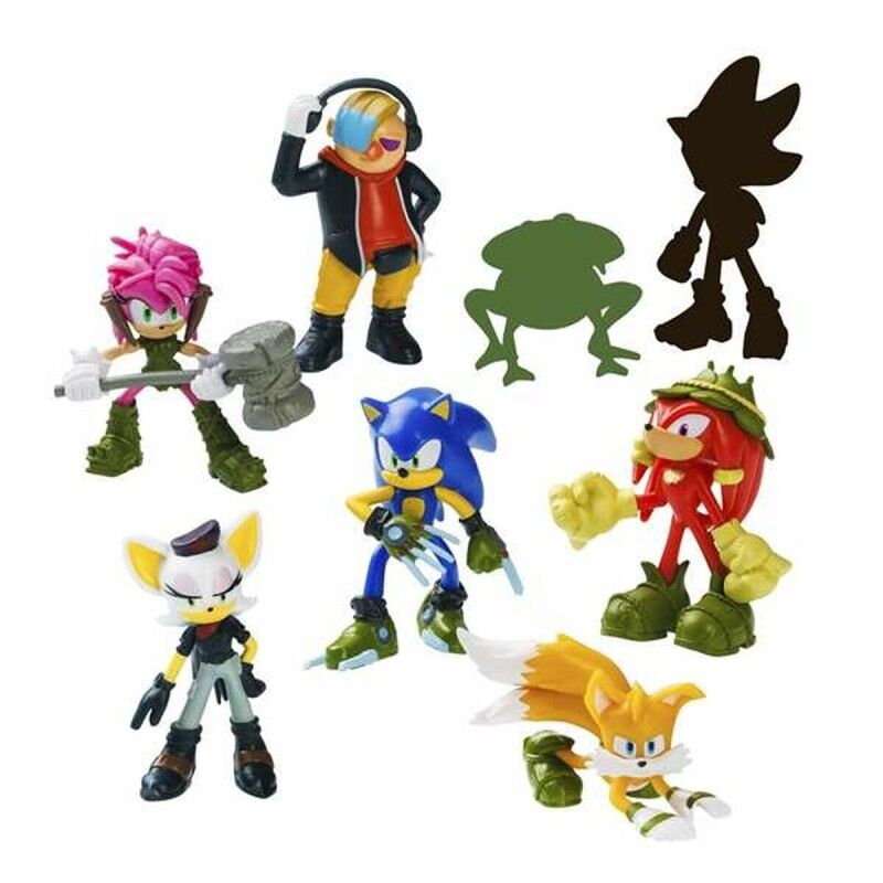 Sonic|Conjunto de Figuras Sonic 8 Unidades 6,5 cm Sonic|Conjunto de Figuras Sonic 8 Unidades 6,5 cm