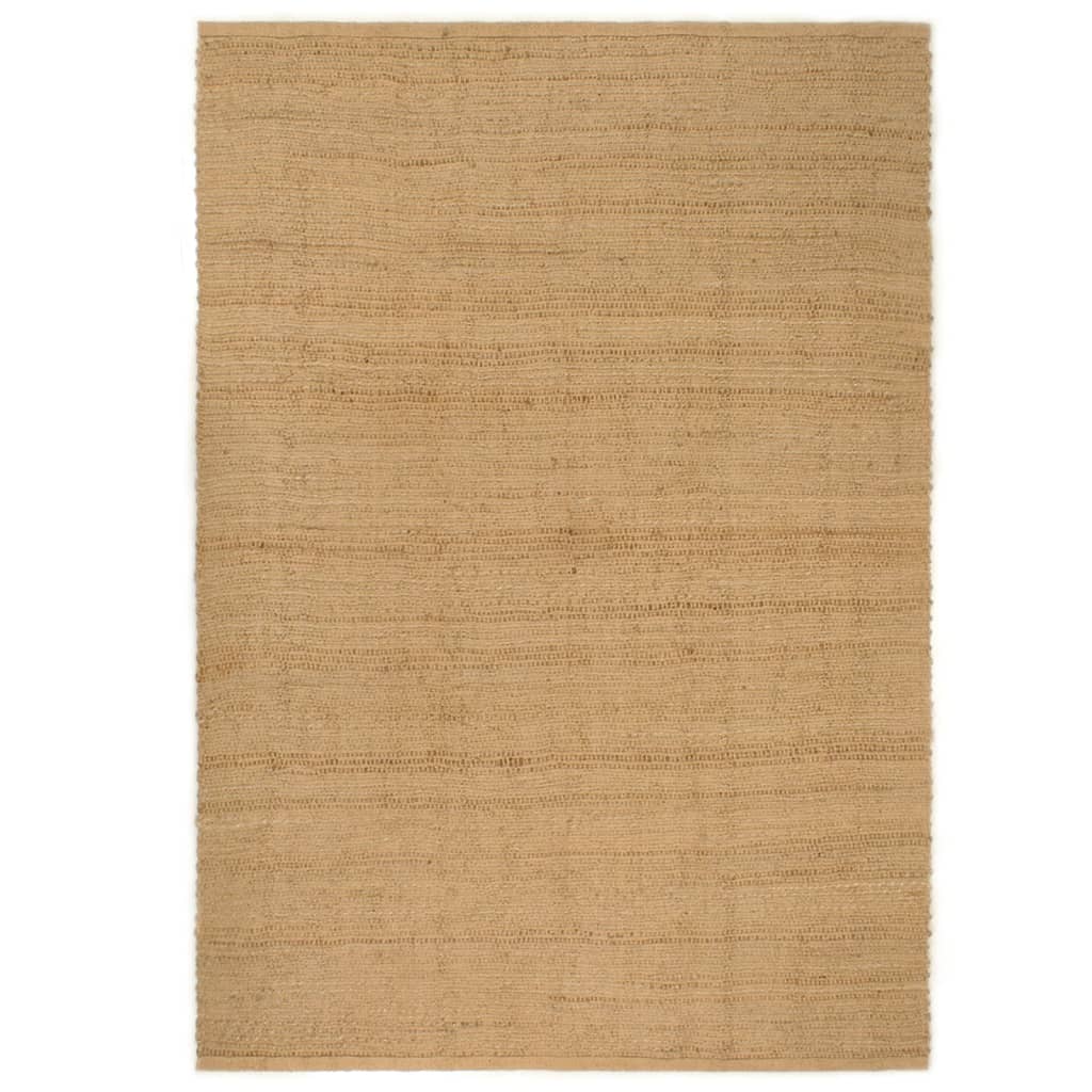 vidaXL Tapete retangular natural 180x250 cm juta