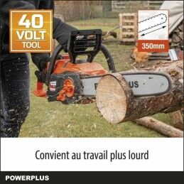 Powerplus|Motosserra a Bateria Powerplus 35 cm