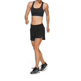 Calções de Desporto para Mulher Asics Road 5.5In Preto