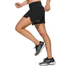 Calções de Desporto para Mulher Asics Road 5.5In Preto