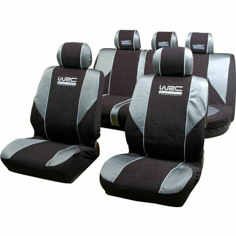 WRC|Conjunto de Capas para Assentos WRC 007 339 Preto/Cinzento WRC|Conjunto de Capas para Assentos WRC 007 339 Preto/Cinzento