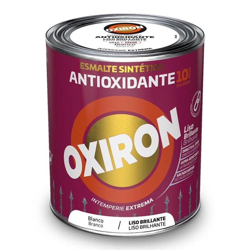 Oxiron|Esmalte sintético Oxiron 5809078 Metal Brilhante Branco 750 ml Oxiron|Esmalte sintético Oxiron 5809078 Metal Brilhante Branco 750 ml