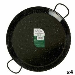 GSW|Frigideira com cesto GSW 414593 Preto Vidro Aço inoxidável Aço Esmaltado