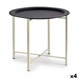 DKD Home Decor|Mesa de apoio DKD Home Decor 32 x 32 x 41 cm Azul Laranja